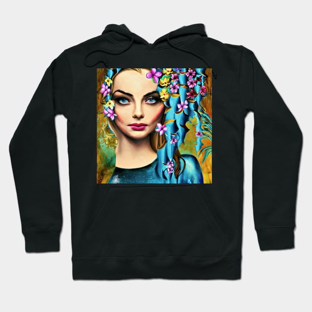 Blue eyes Hoodie by bogfl